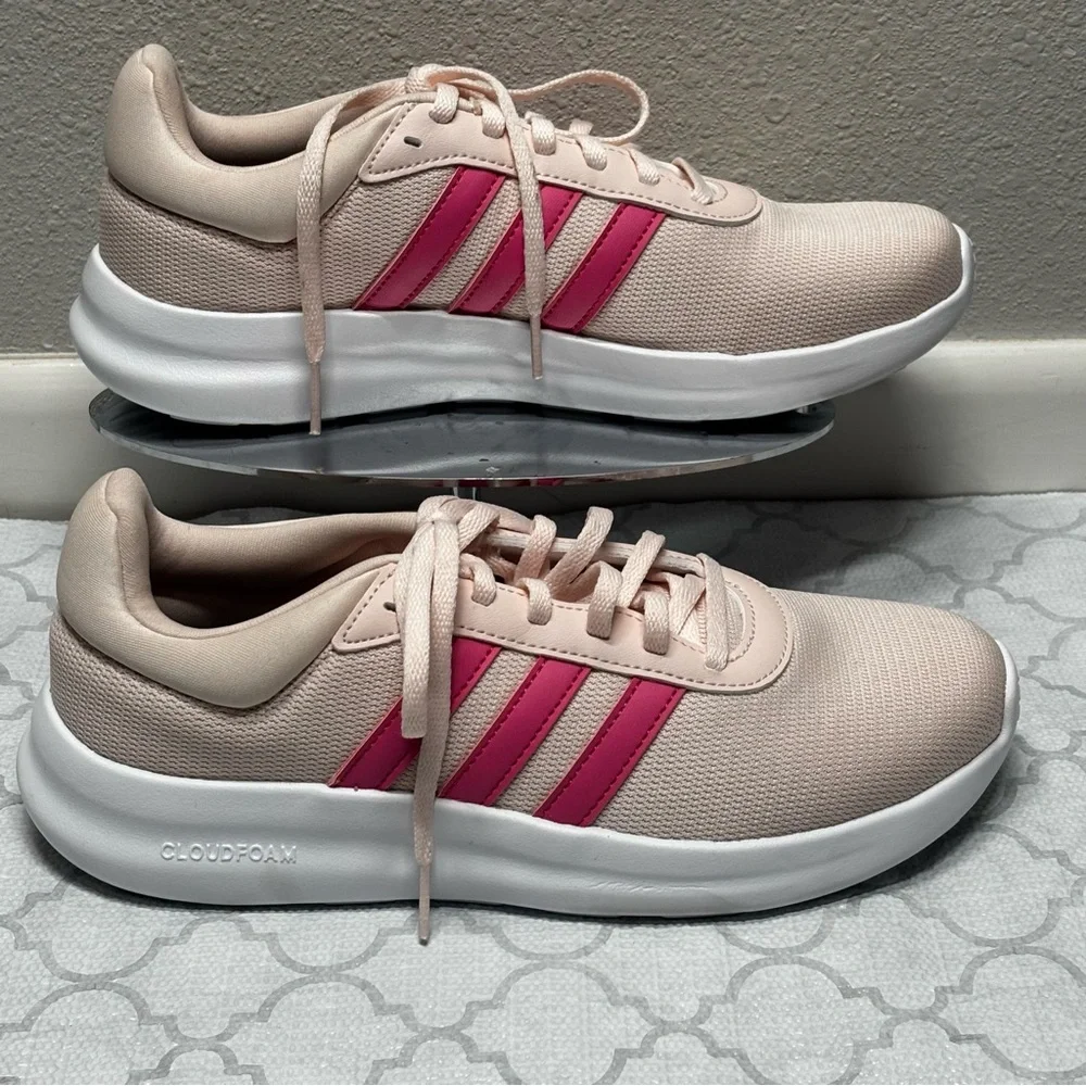 Adidas Pink LITE RACER 4.0 SHOES Women’s Size 7.5